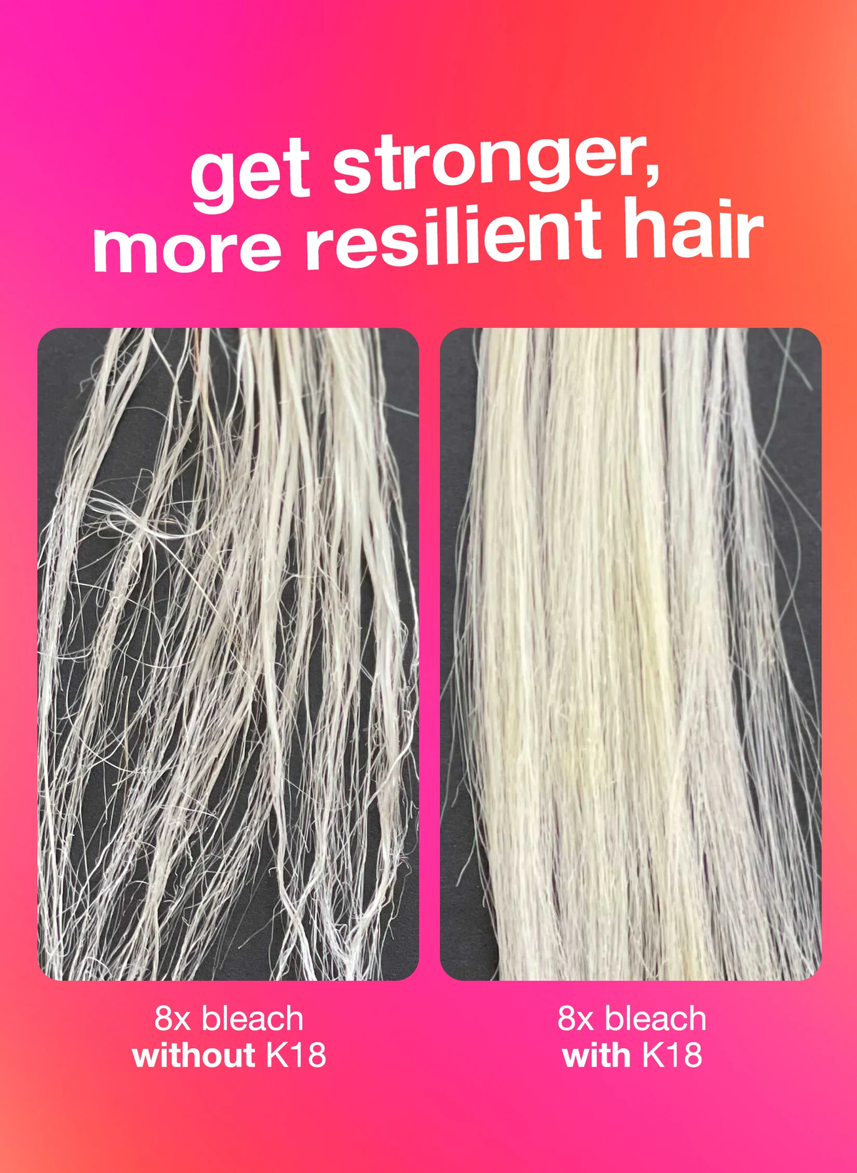 Leave-in molecular repair hair mask